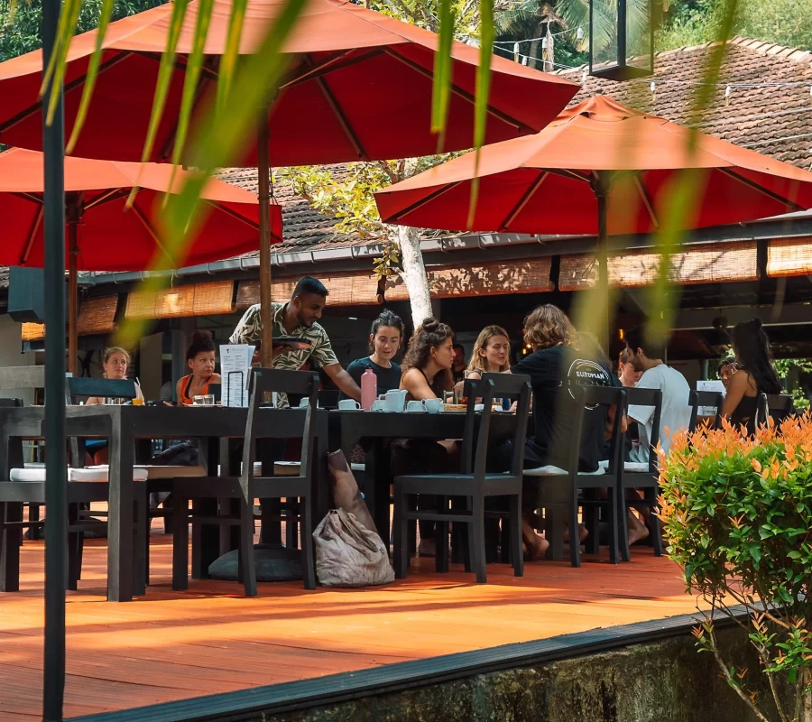 Restaurant at Talalla Retreat Sri Lanka